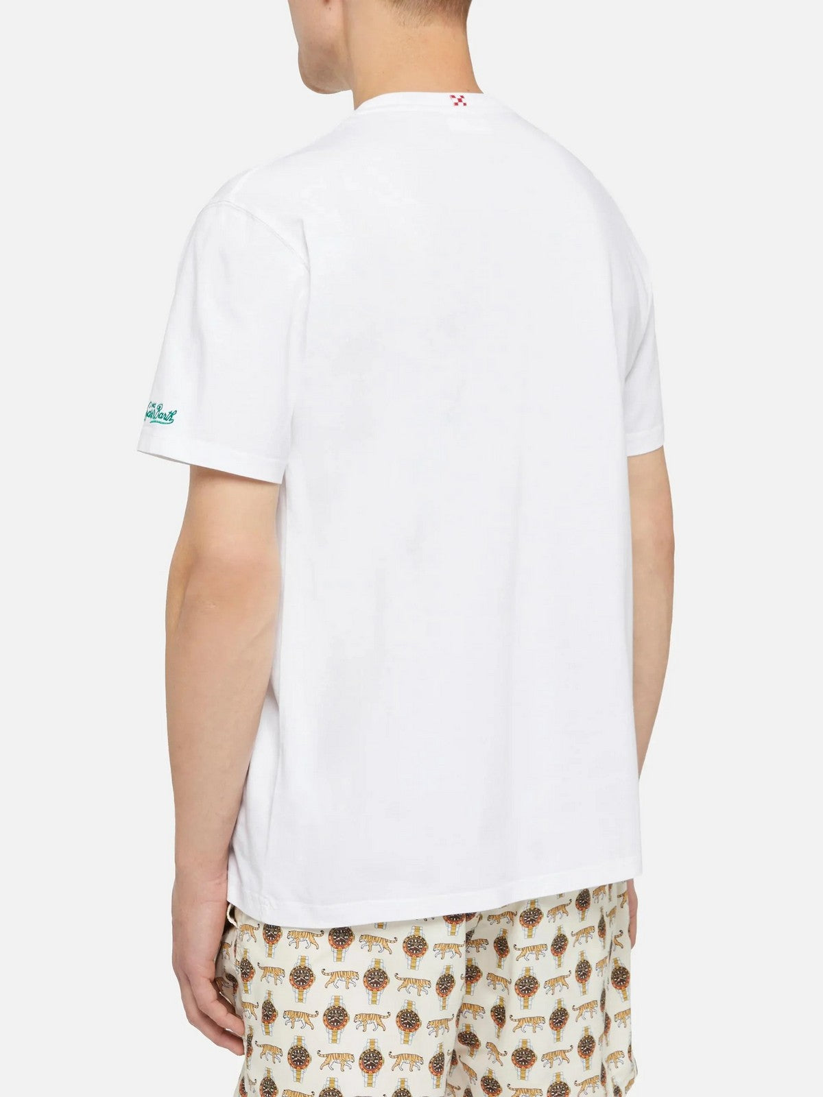 MC2 SAINT BARTH T-shirt Uomo  AUSTIN 04344L GOLDEN POWER 01N EMB gioboutiqueweb