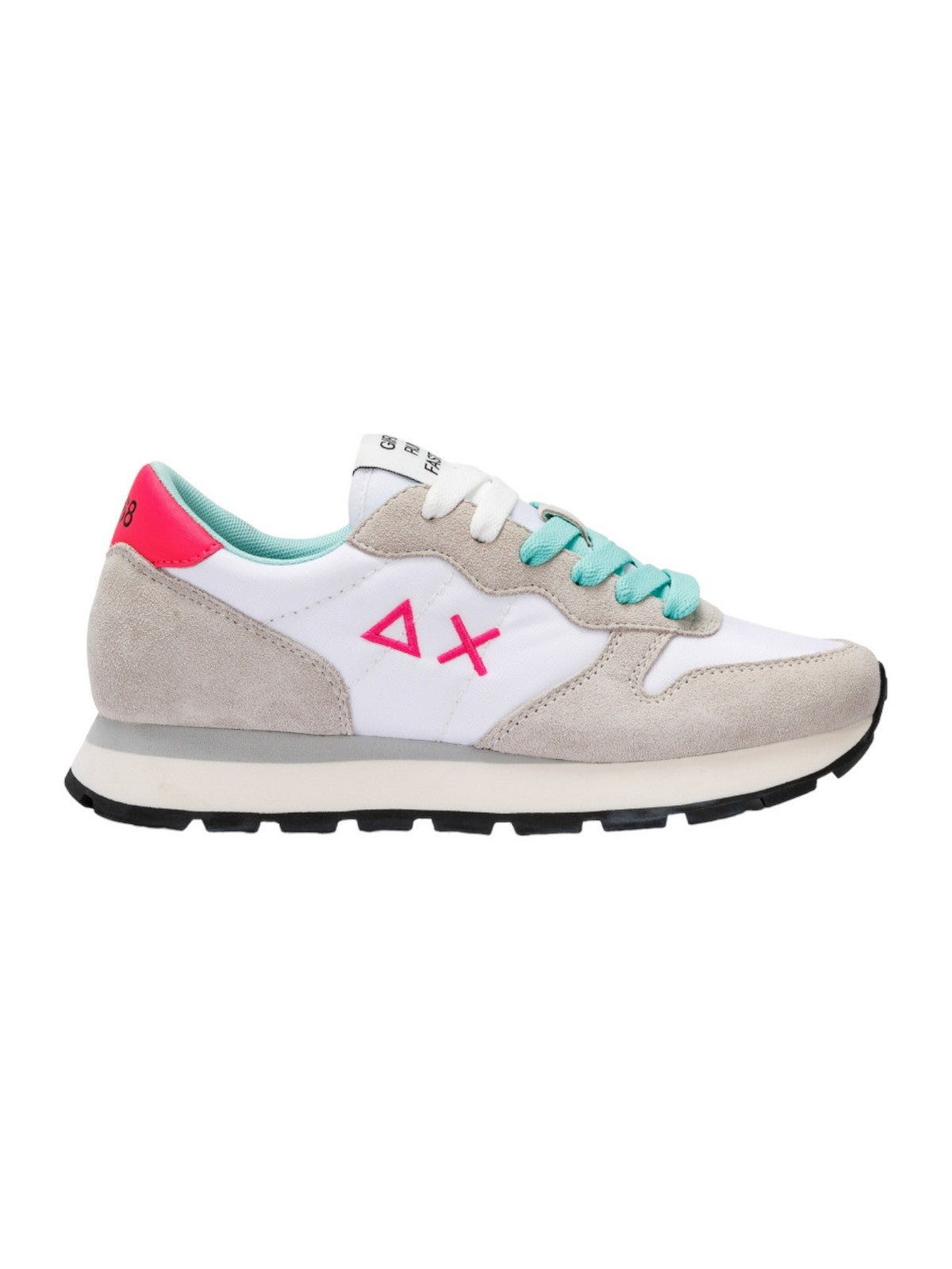 Sun68 Sneaker Woman Ally Solid Nylon Z34201 01 White