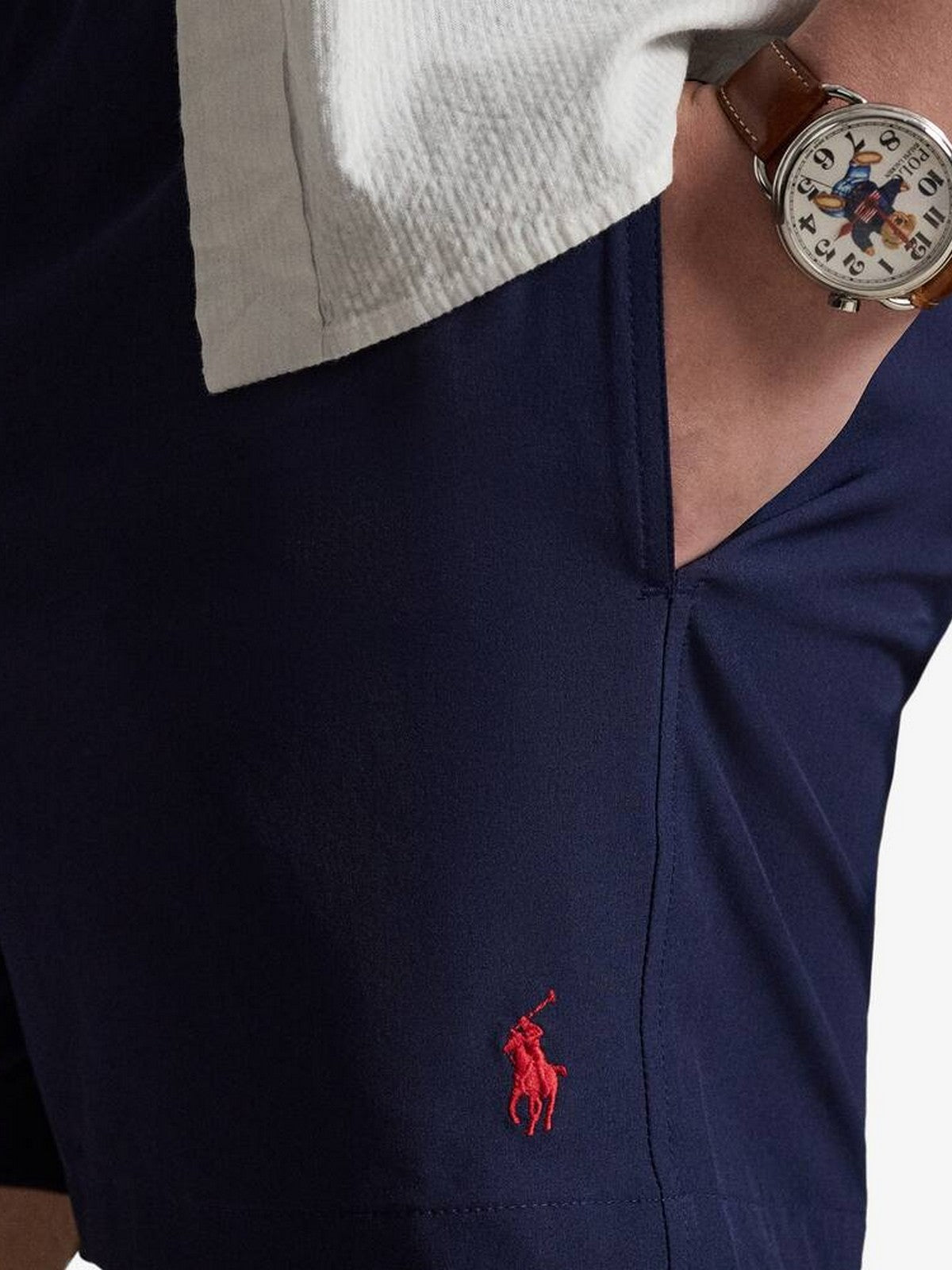 POLO RALPH LAUREN Costume da bagno Uomo WOVEN-TRUNK-SWIM BOTTOM 710B16721 004 NEWPORT NAVY gioboutiqueweb