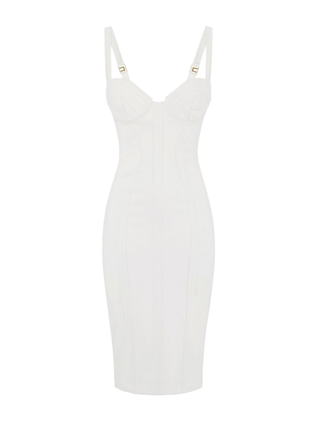 ELISABETTA FRANCHI Abito Donna  AB91861E2 360 Avorio gioboutiqueweb