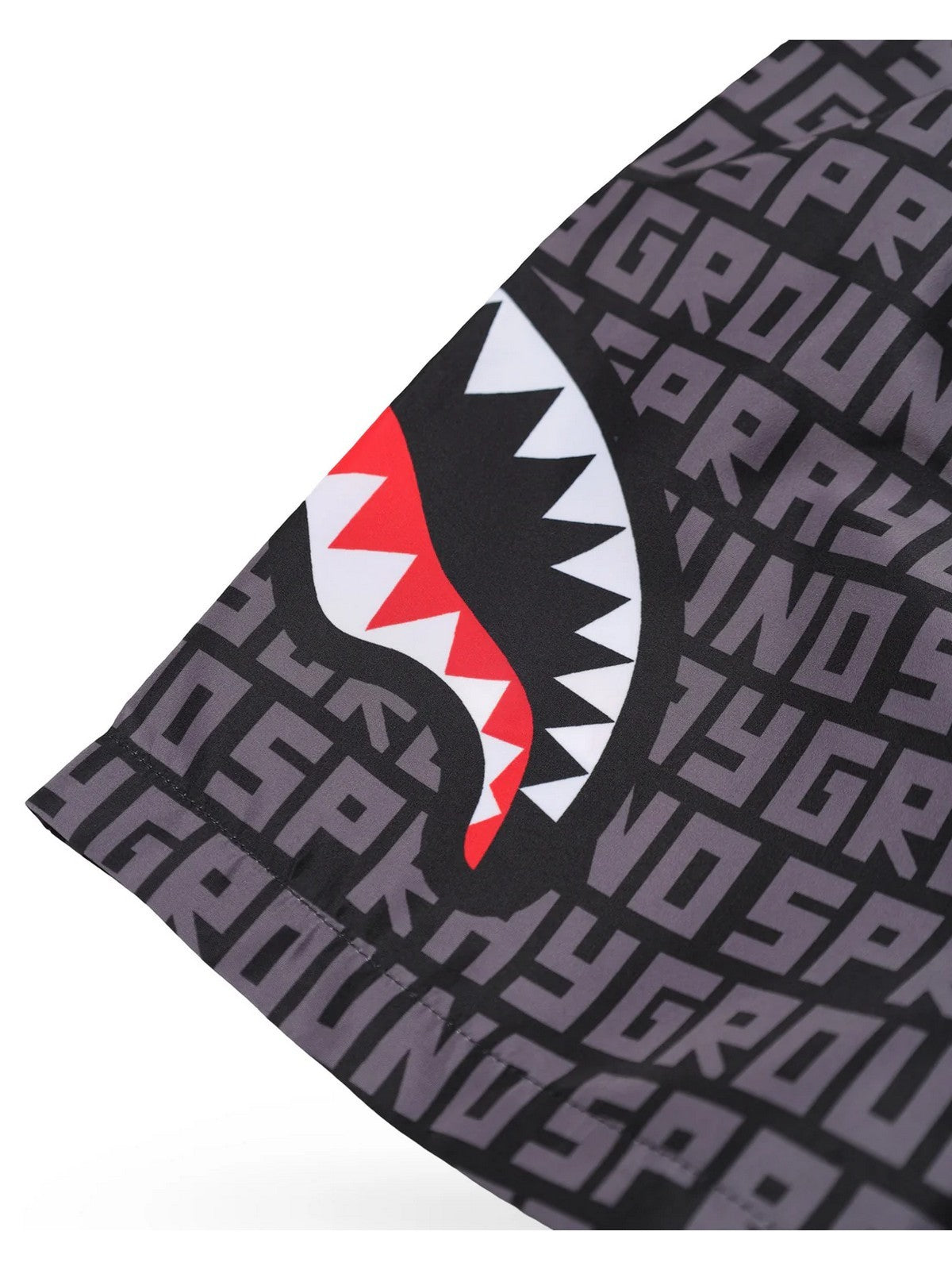 SPRAYGROUND Costume da bagno Uomo SHARK CENTRAL INFINITY SWIM TRUNKS SP917GREY GREY