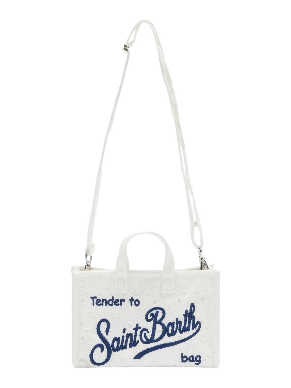 MC2 SAINT BARTH Pochette Donna  PHONE BAG SANGALLO 00238L COTTON MINI FLOWERS EMBRY 01 EMB