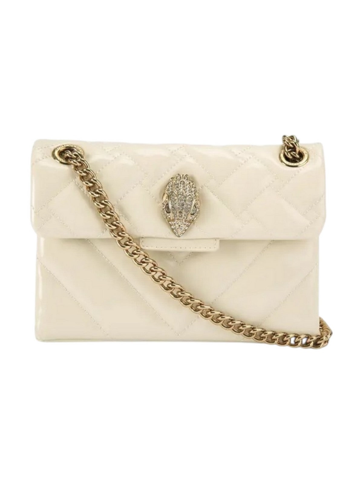 KURT GEIGER Borsa Donna 690-LEATHER MINI KENSINGTON 5017342309 CREAM CREAM