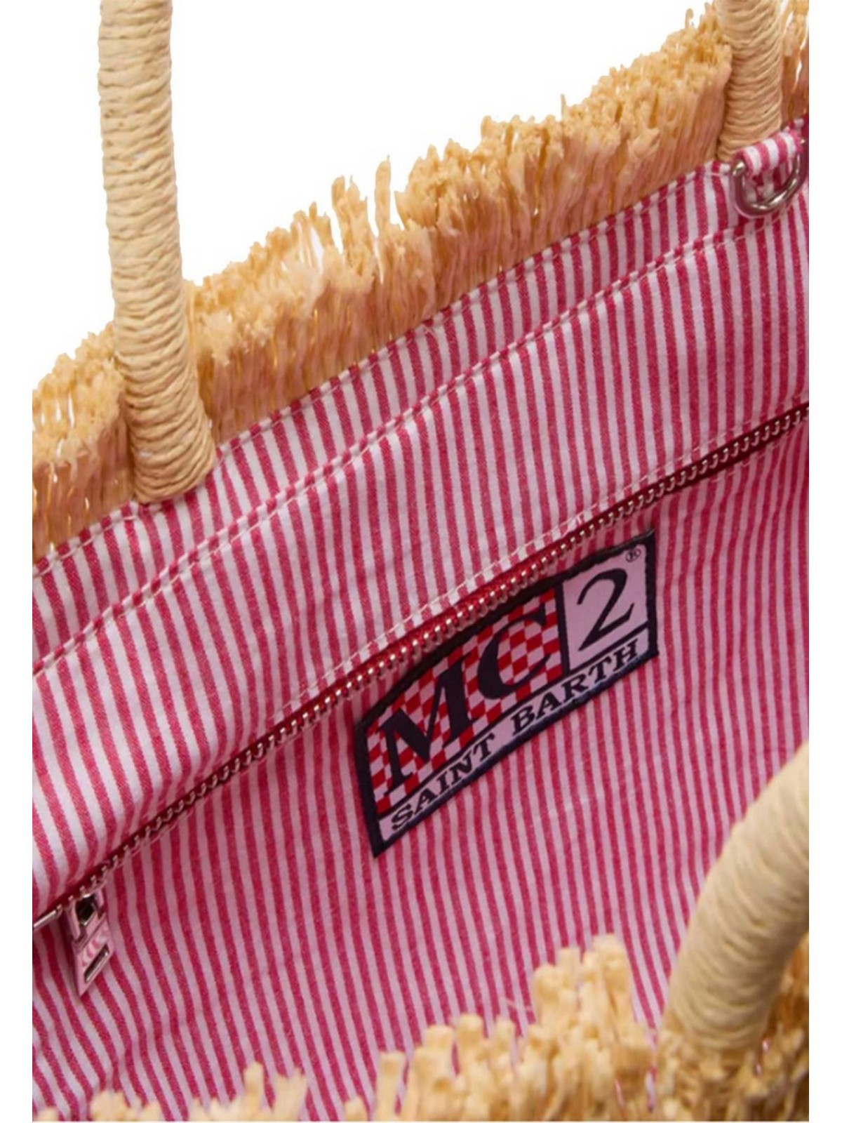 MC2 SAINT BARTH Borsa Donna  VANITY MINI STRAW N 00345L CHERRY 41 EMB