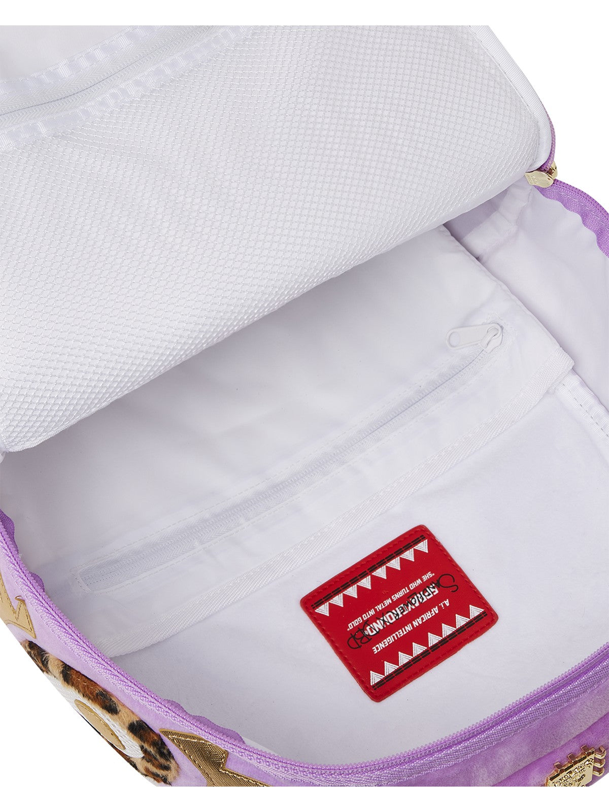 SPRAYGROUND Zaino Donna PINK SAFARI DLXSV BACKPACK 910B7281NSZ BIANCO gioboutiqueweb