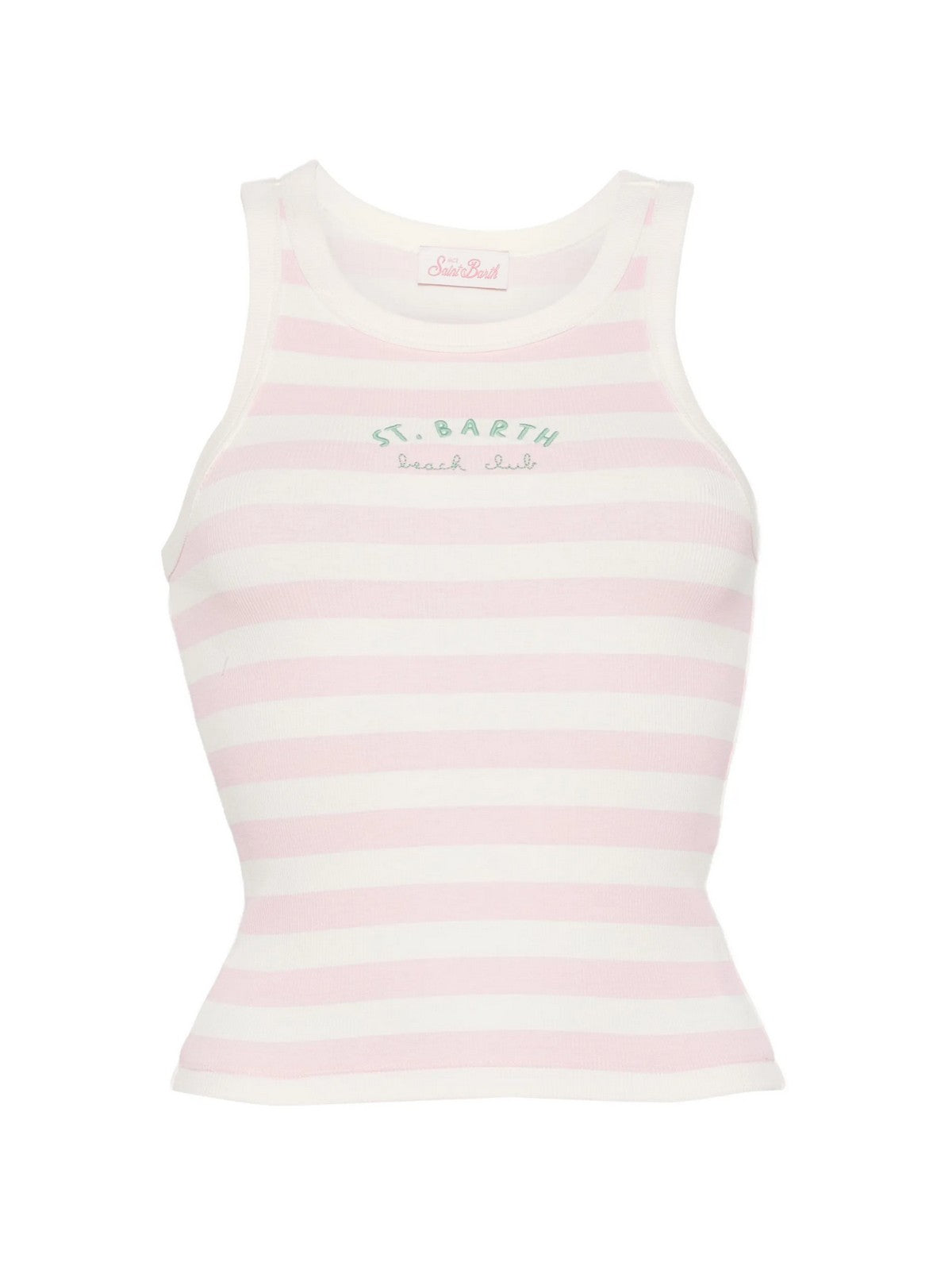 MC2 SAINT BARTH Top Donna  ADA 02260L RIB BEACH CLUB STRIPES 2010 EMB