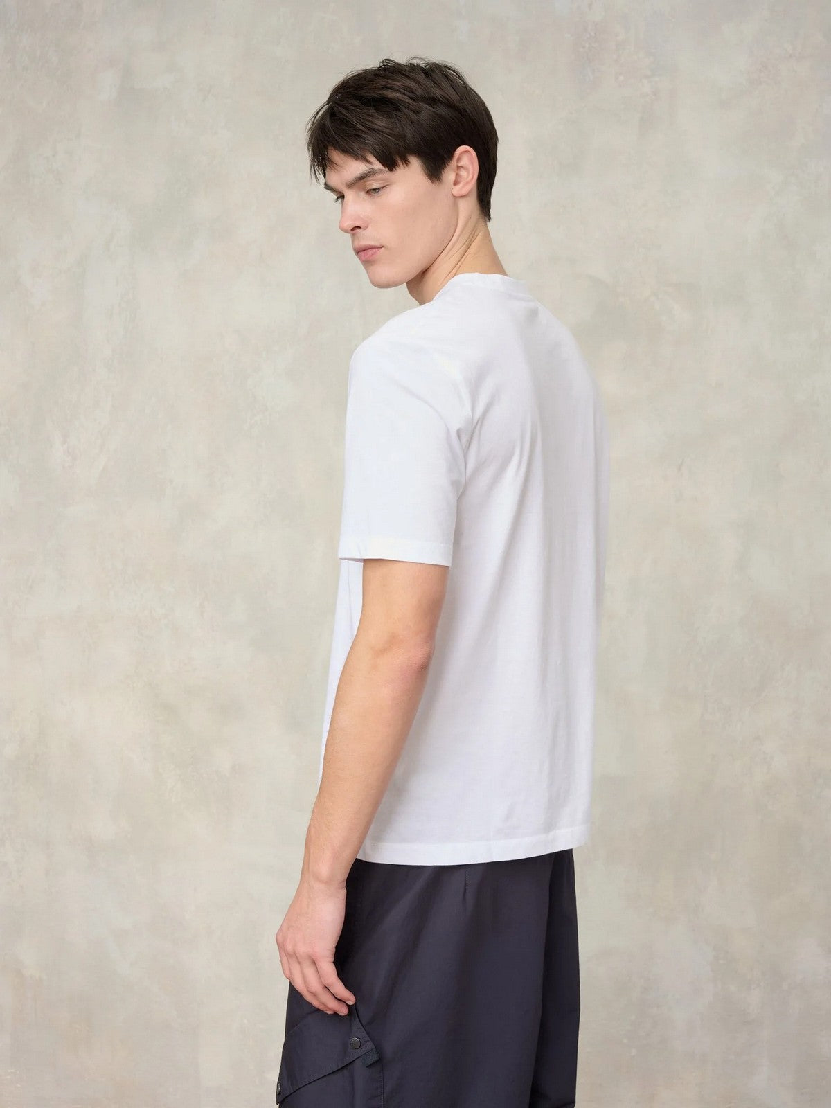 BLAUER T-shirt Uomo ERROL 26SBLUH02300 007439 100 BIANCO OTTICO
