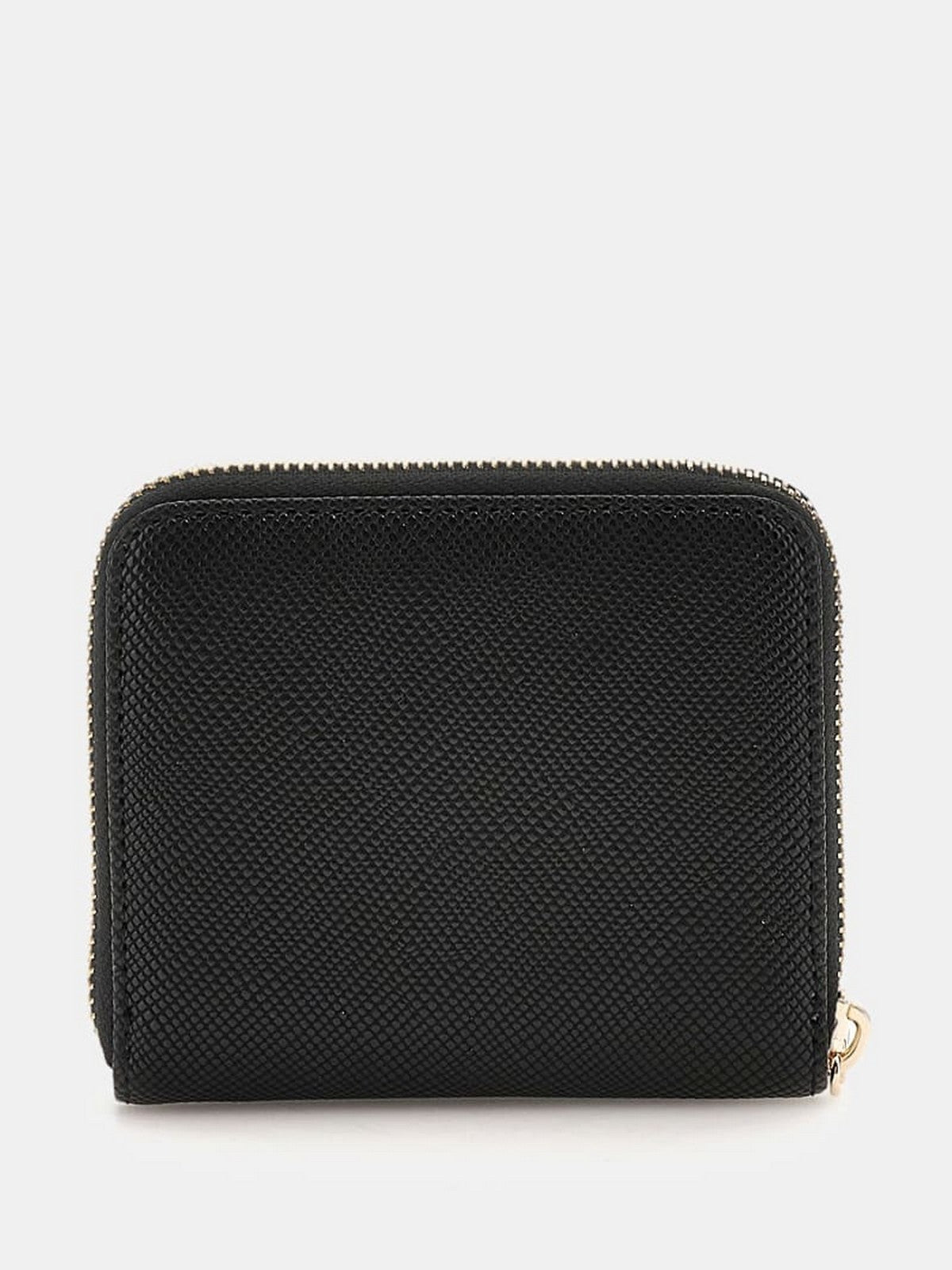 GUESS Portafoglio Donna LAUREL SLG SMALL ZIP AROUND SWZG85 00137 BLA Nero gioboutiqueweb