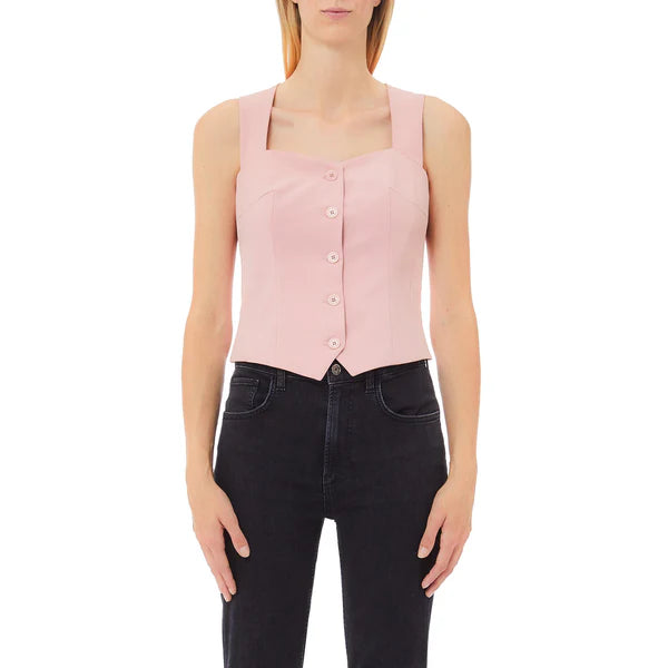 LIU JO WHITE Gilet Donna  WA5372T1811 51906 Rosa