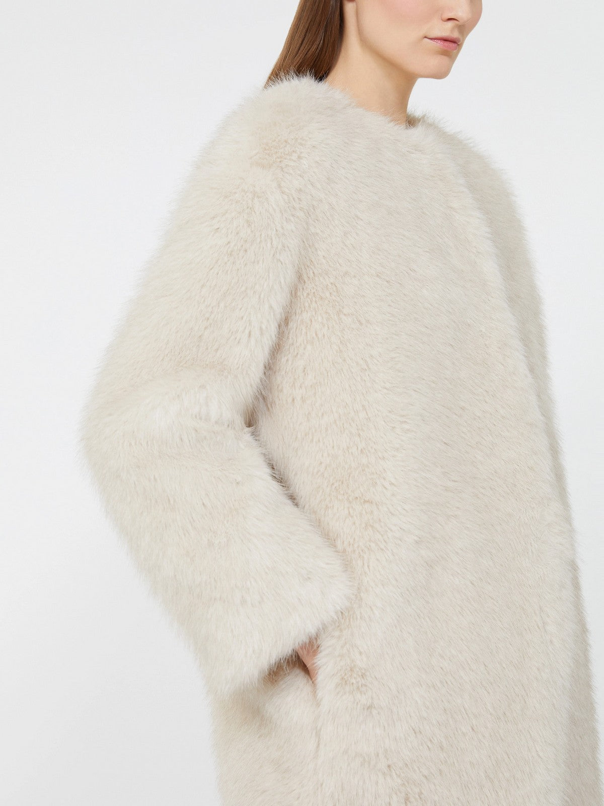MAX MARA Pelliccia Donna EROS 2526456012600 002 Beige