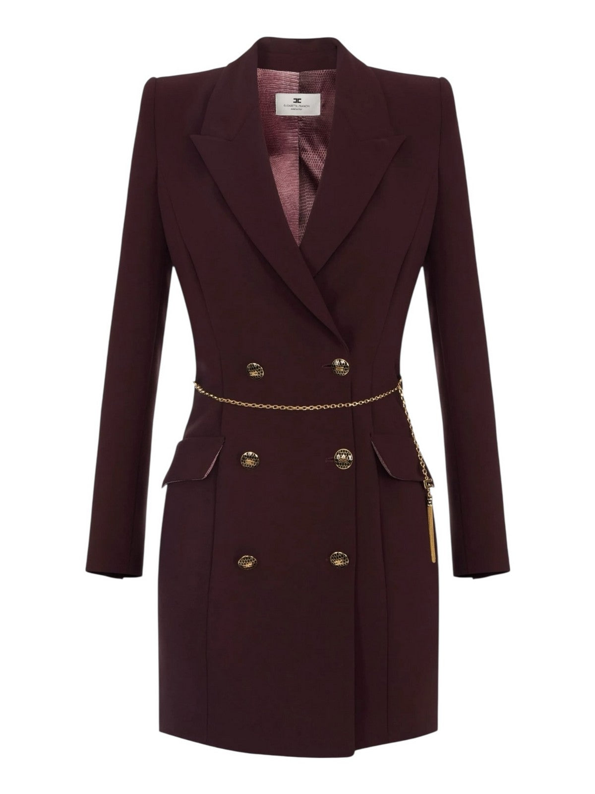 ELISABETTA FRANCHI Abito Donna  AB89657E2 EA3 COFFEE