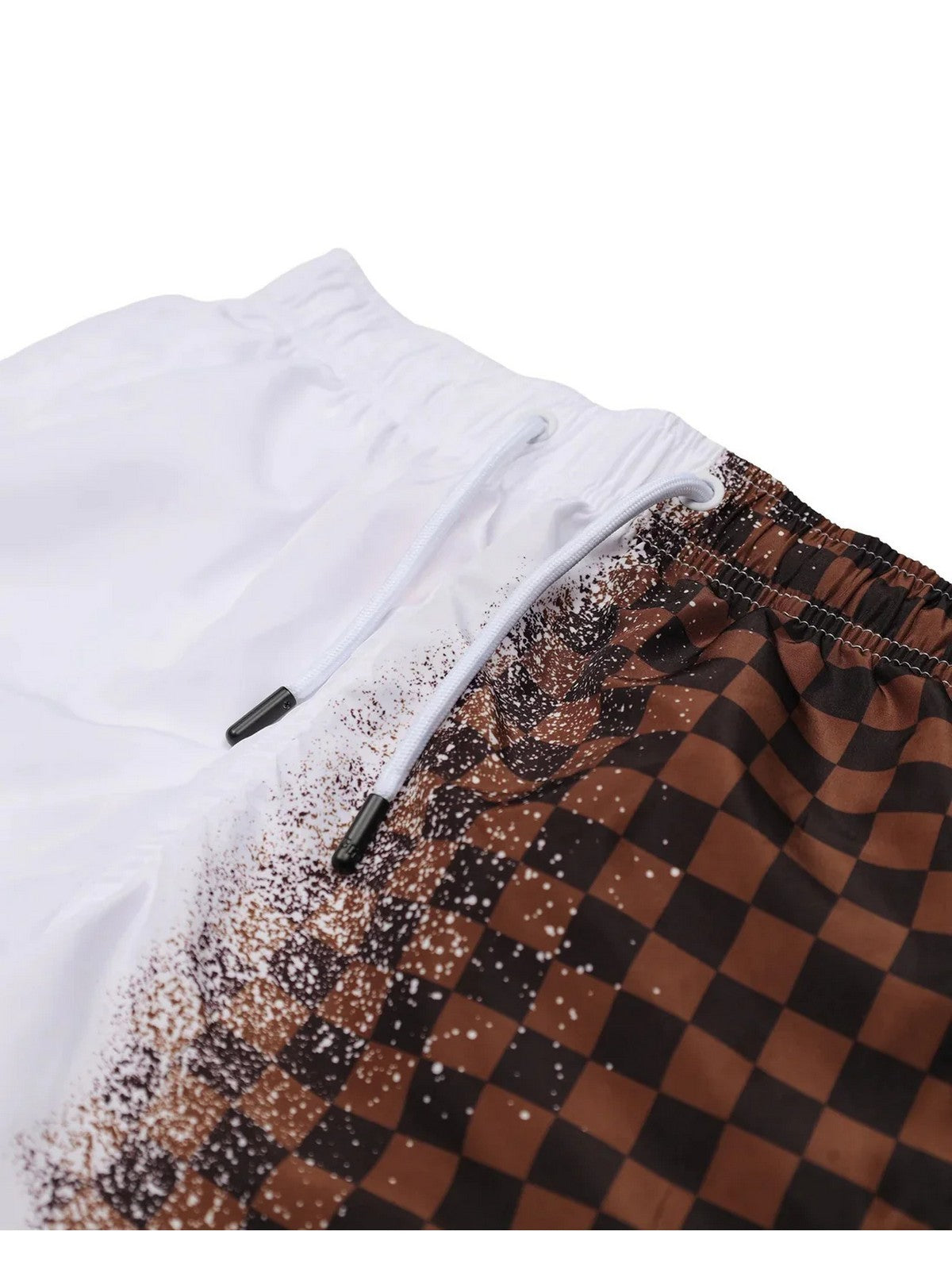 SPRAYGROUND Costume da bagno Uomo SPRAY SIP BROWN SWIM TRUNKS SP918WHT WHITE