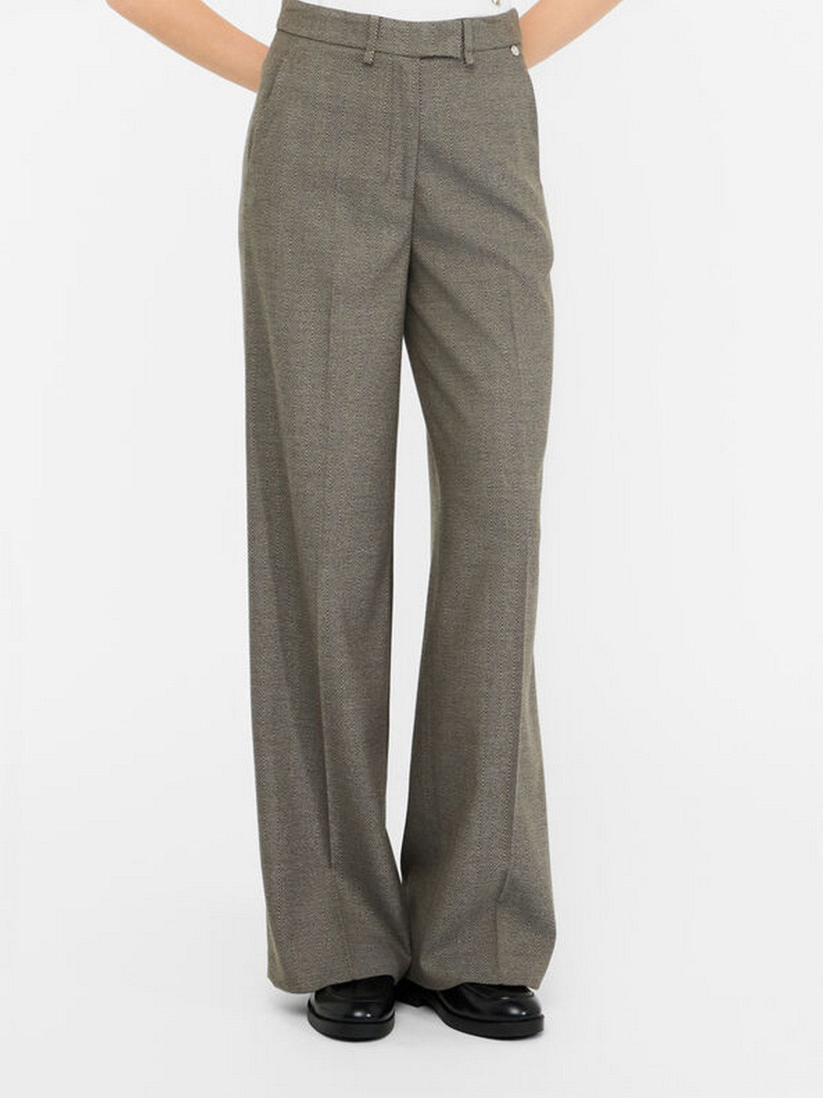 LIU JO BLACK Pantalone Donna  CF5372T054A M9770 Resca pino gioboutiqueweb