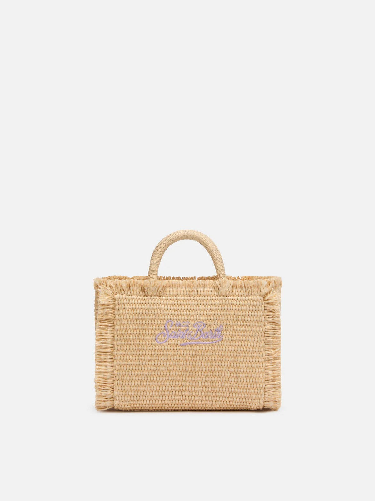 MC2 SAINT BARTH Borsa Donna  VANITY MINI STRAW N 02748L STRASS MULTI 10 EMB