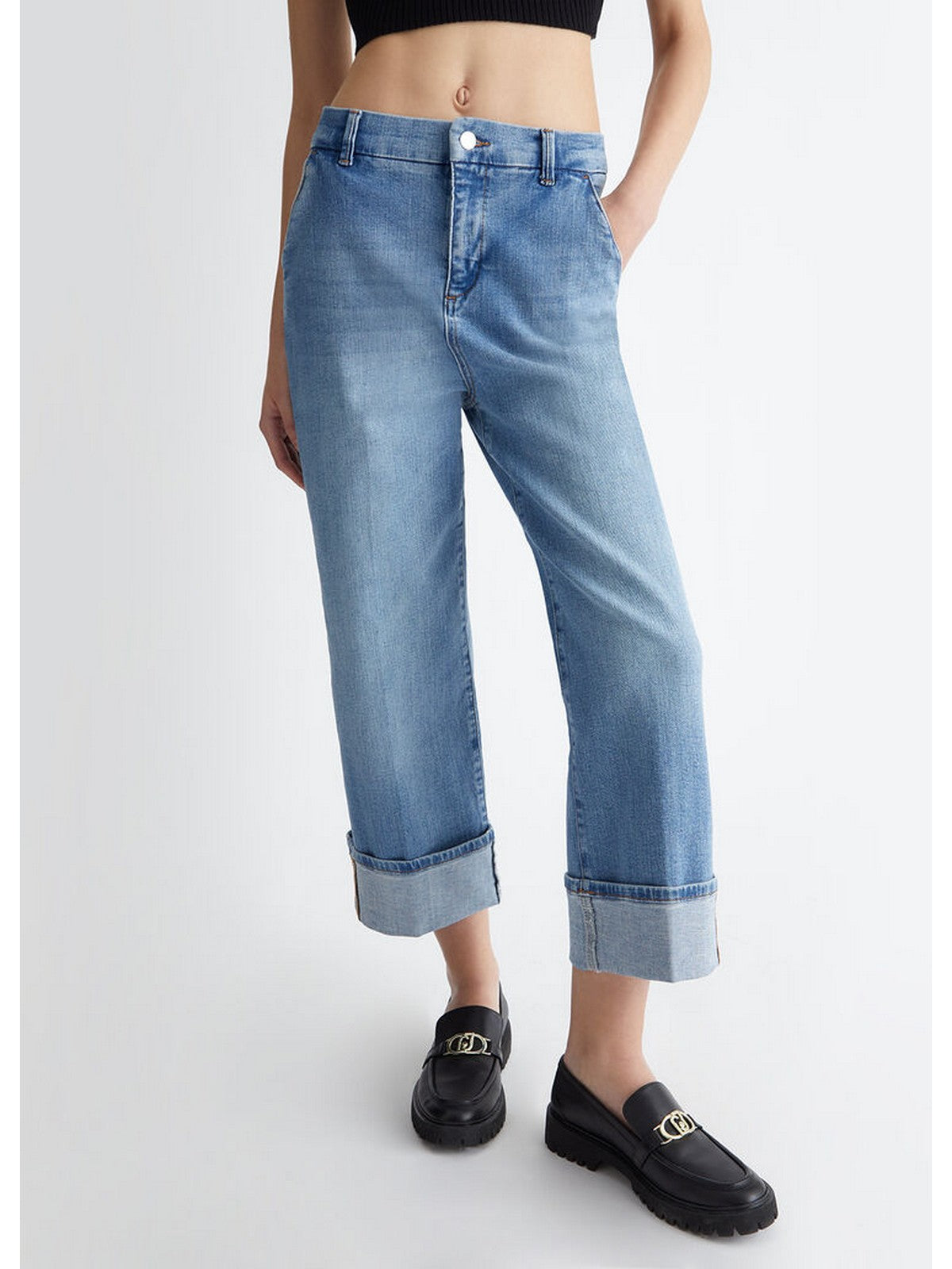LIU JO BLUE DENIM Jeans Donna  UA4130D4873 78669 Blu gioboutiqueweb