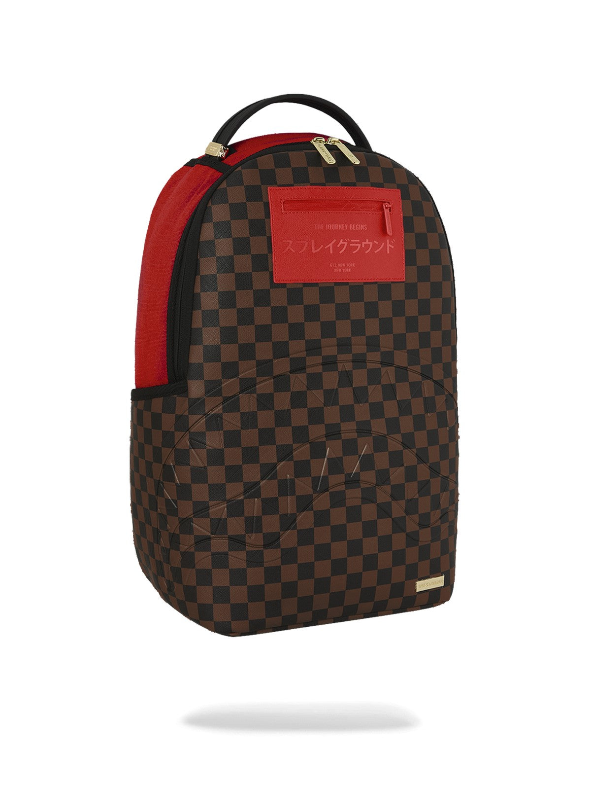 SPRAYGROUND Zaino Unisex adulto RED REDEMPTION DLXSV BACKPACK 910B8571NSZ Marrone gioboutiqueweb