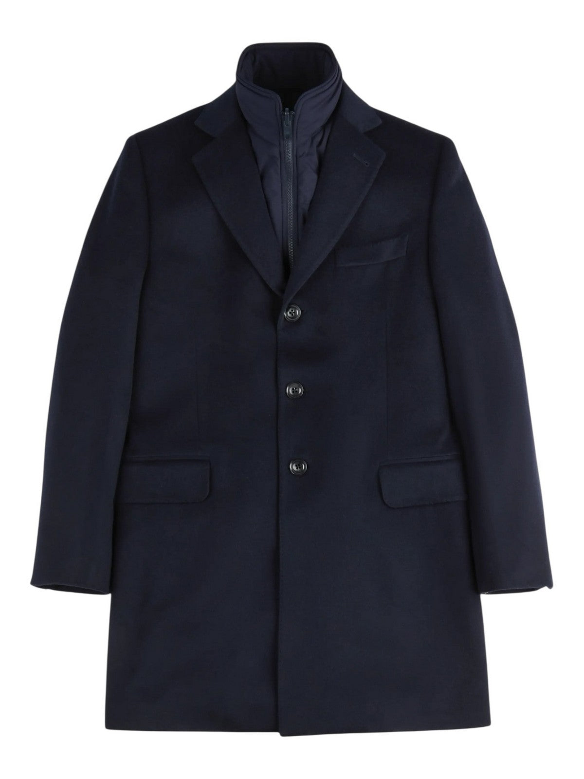FAY Cappotto Uomo  NAM53511390XMDU807 BLU NAVY