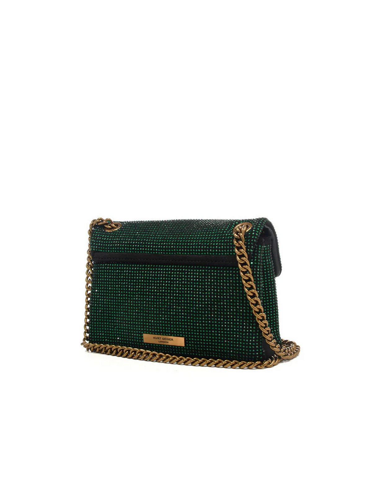 KURT GEIGER Borsa Donna FABRIC MINI KENSINGTON 5018175609 GREEN COMB GREEN COMB