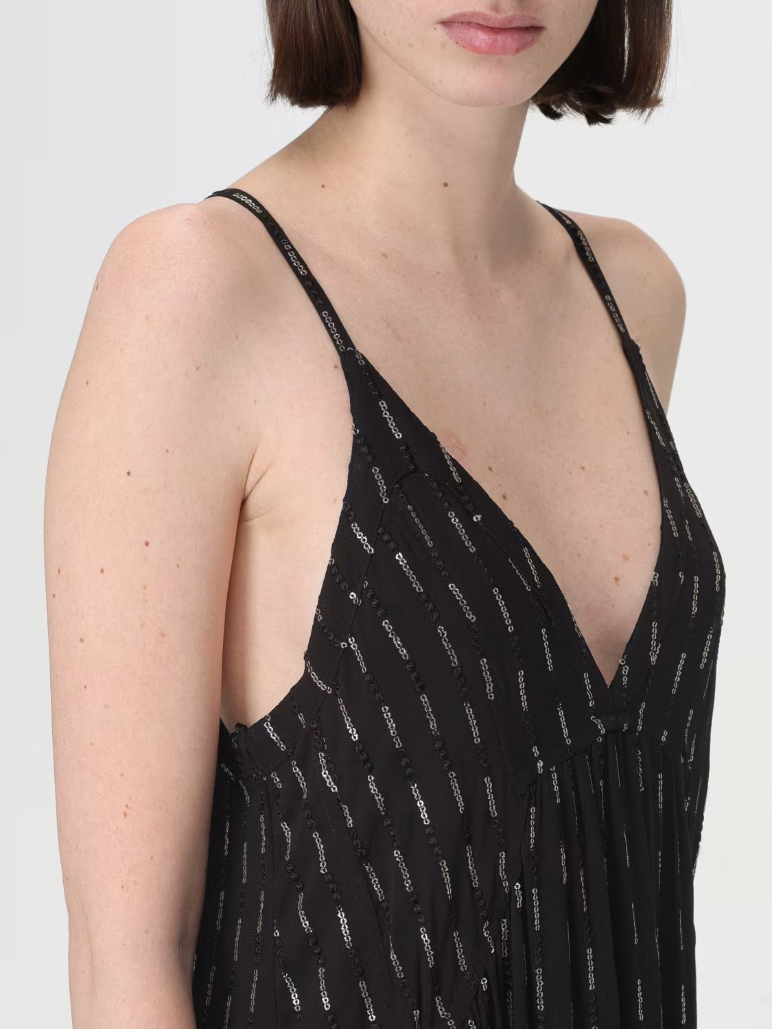 TWINSET Abito Donna  241TT2172 00006 Nero gioboutiqueweb