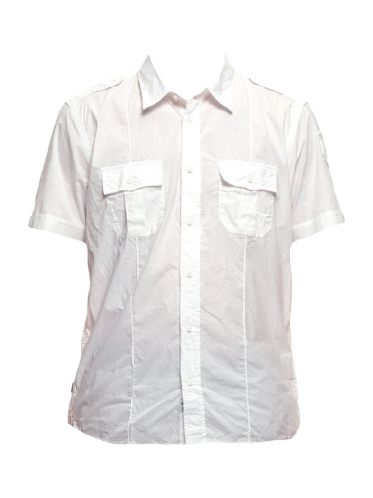 BLAUER Camicia Uomo  24SBLUS02034 006780 102 Bianco gioboutiqueweb