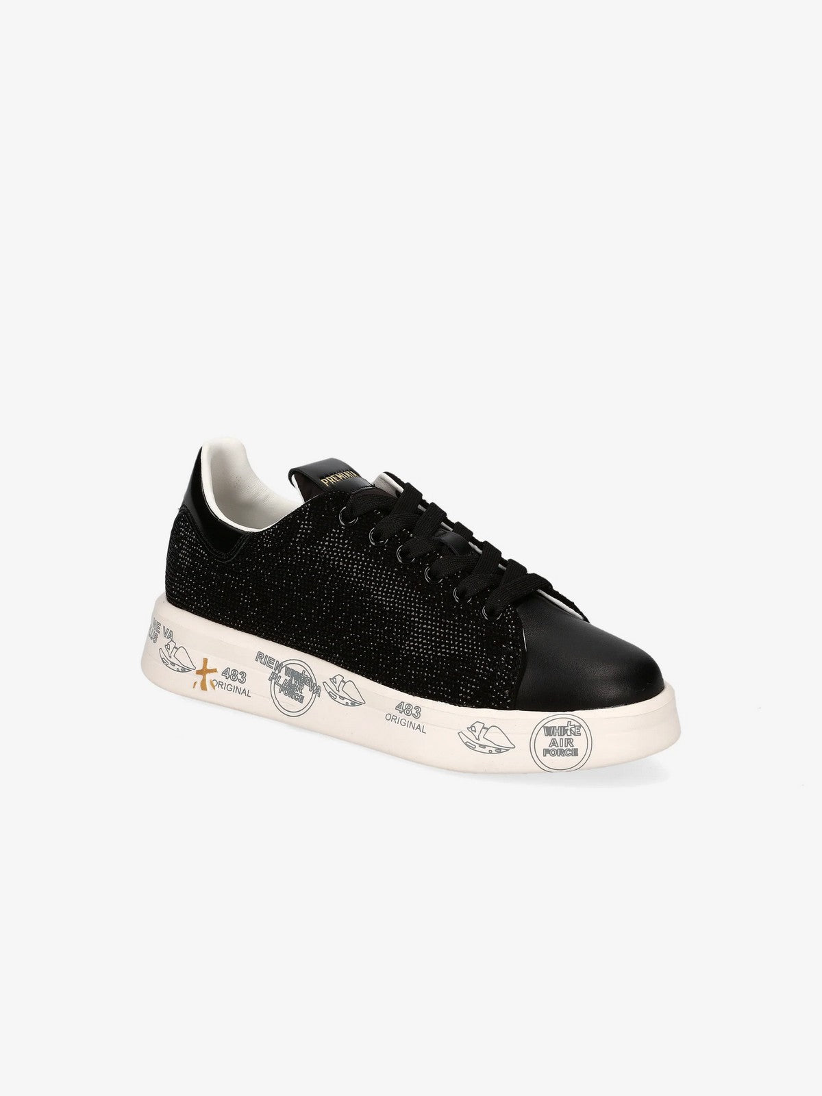 PREMIATA Sneaker Donna  BELLE VAR 7813 BLACK gioboutiqueweb