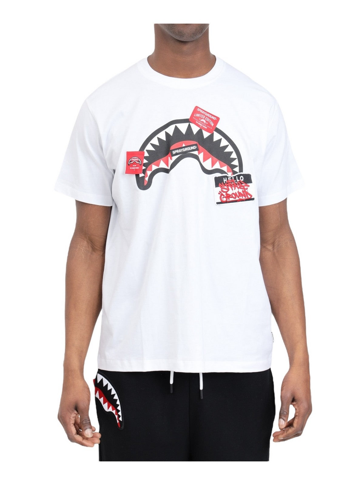 SPRAYGROUND T-Shirt e Polo Uomo  SP439WHT Bianco