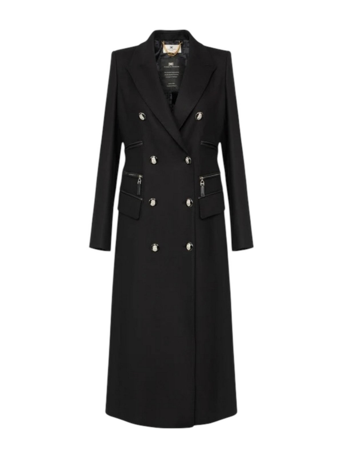 ELISABETTA FRANCHI Cappotto Donna  CP01056E2 110 Nero