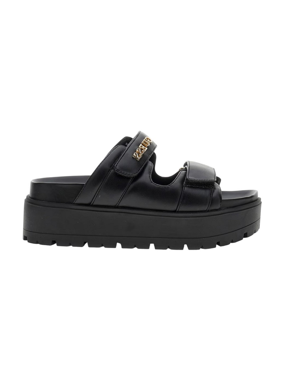 GUESS Sandalo Donna FAXON FLJFAX ELE03 BLACK BLACK gioboutiqueweb