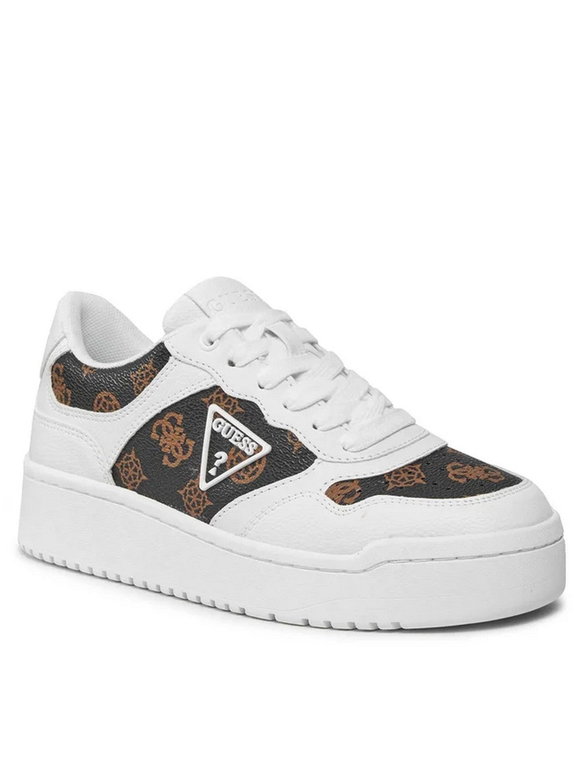 GUESS Sneaker Donna MIRAM2 FLPMI2 FAL12 WHIBR WHITE BROWN