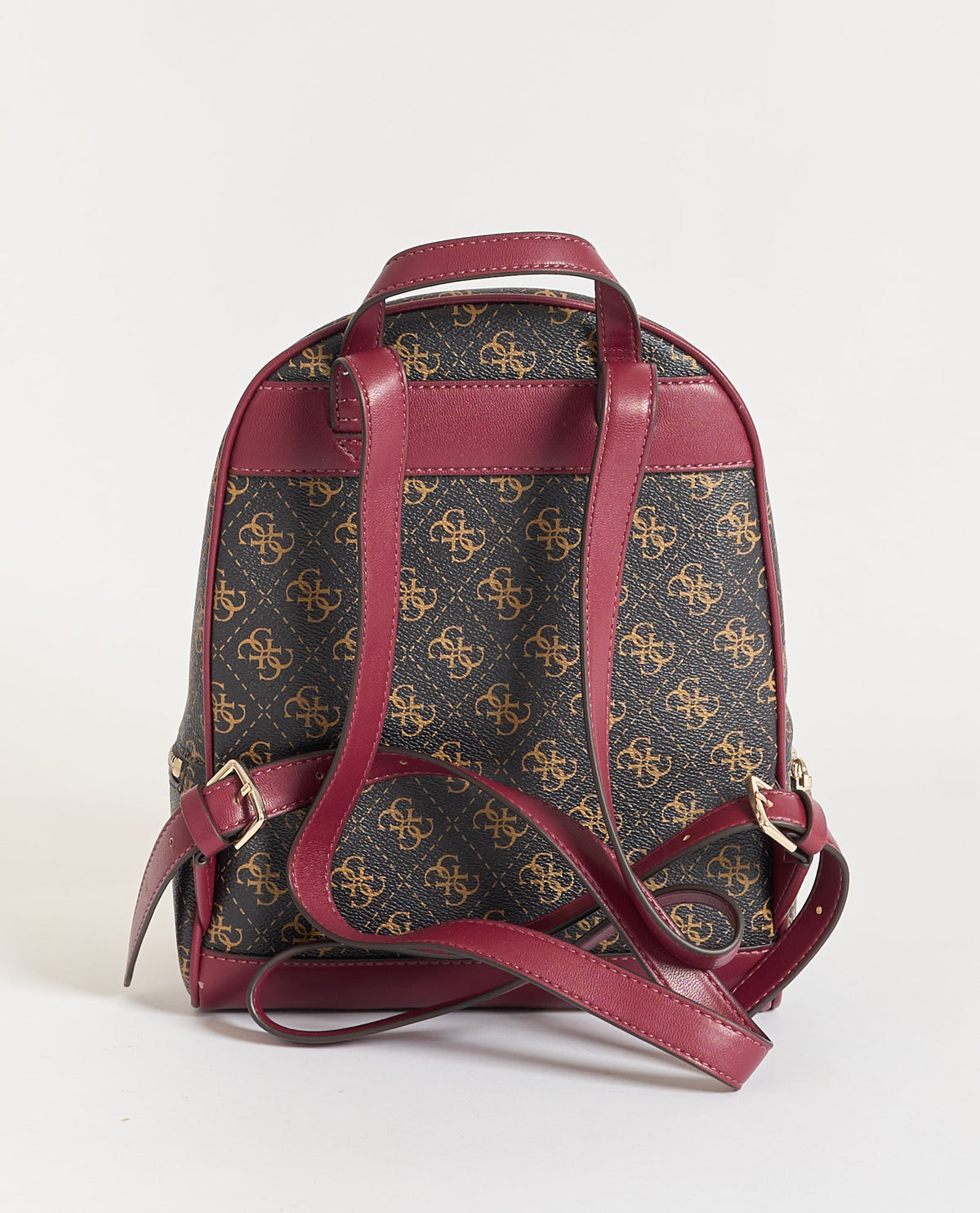 GUESS Zaino Donna FOLLIE SMALL BACKPACK TWLQ96 76032 BNL BROWN LOGO