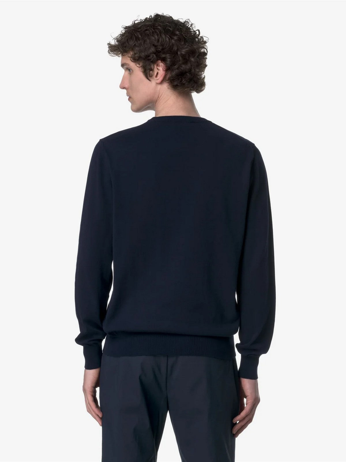 K-WAY Maglia Uomo Sebastien Cotton Ps K4122YW K89 BLUE DEPTH gioboutiqueweb