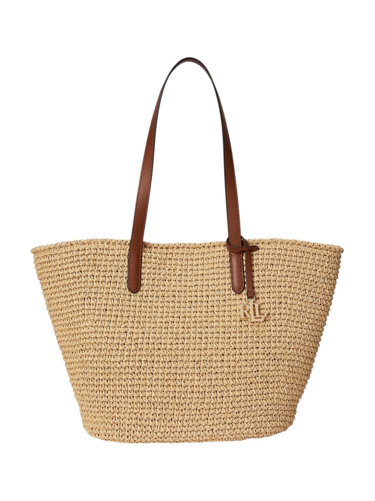 LAUREN RALPH LAUREN Borsa Donna LAINEY LG TT-TOTE-LARGE 431982179 001 NATURAL/LAUREN TAN gioboutiqueweb