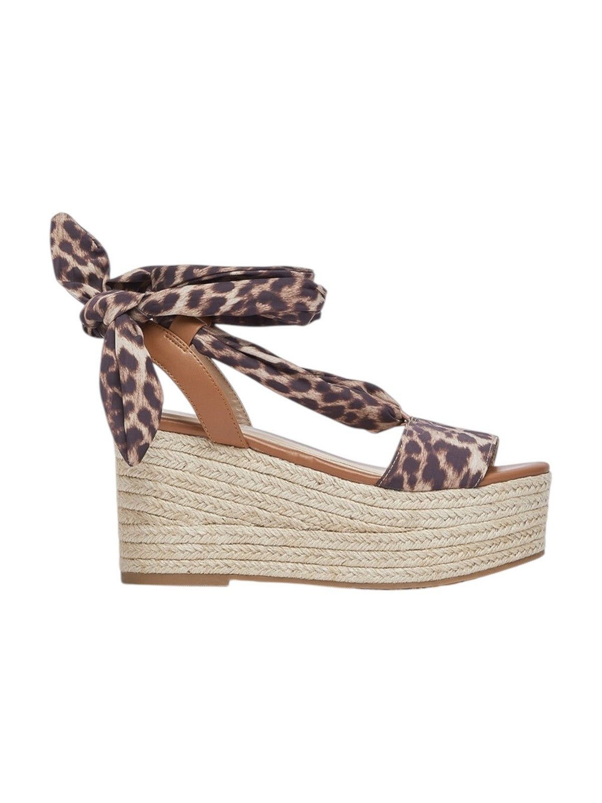 LIU JO Sandalo Donna BALI SA6087TX133 S4057 LEOPARD/SADDLE gioboutiqueweb