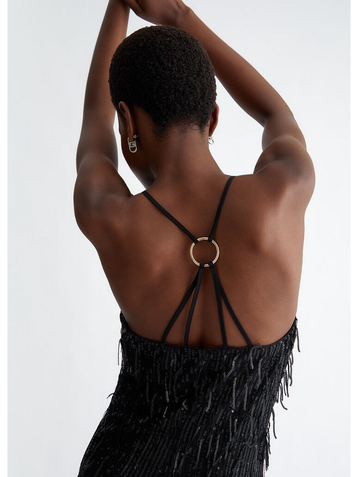 Liu Jo Black Woman Kleid CA4343J1930 22222 Schwarz