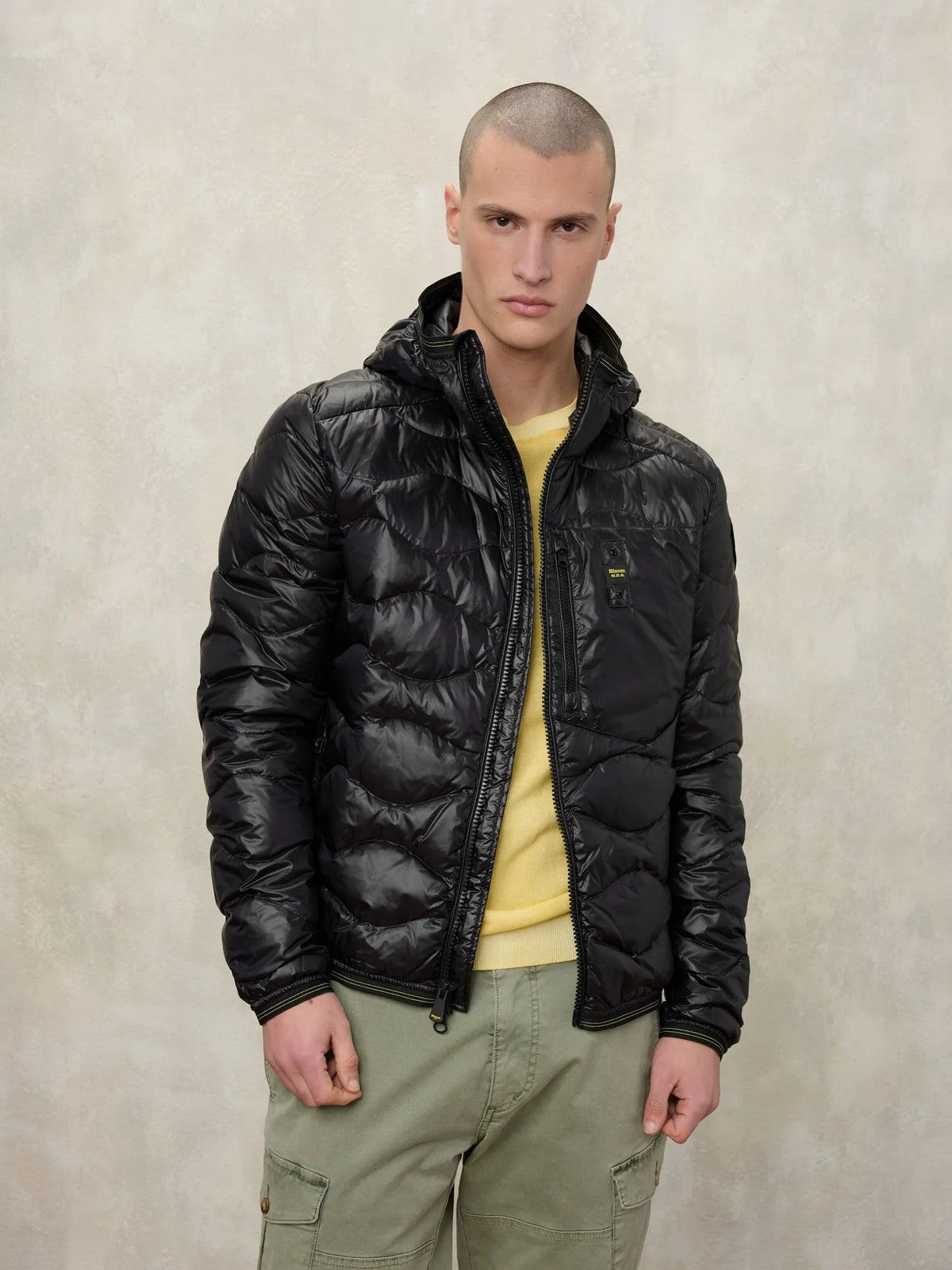 BLAUER Piumino Uomo WAVE 26SBLUC03177 006719 999 Nero gioboutiqueweb