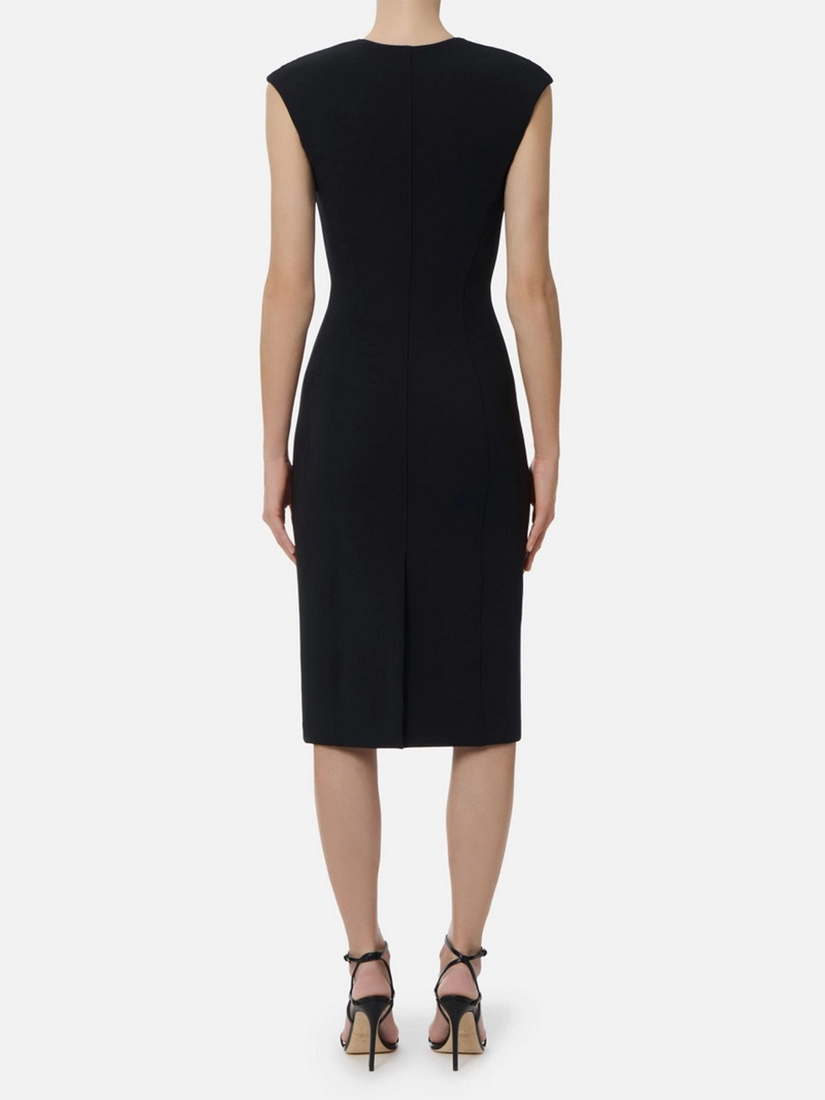 ELISABETTA FRANCHI Abito Donna  AB90061E2 110 Nero gioboutiqueweb