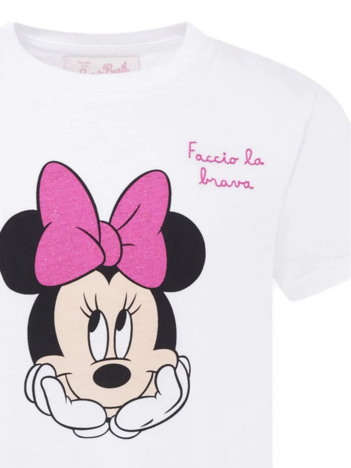 MC2 SAINT BARTH T-shirt Bambine e ragazze  ELLY 00211H Bianco gioboutiqueweb