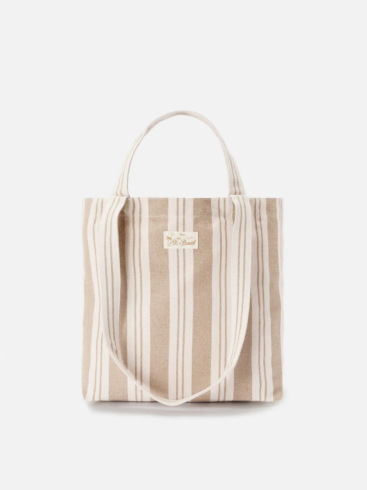 MC2 SAINT BARTH Borsa Donna  ESSENTIAL BEACH COTTON 01102L BIG STRIPES V 1118 EMB gioboutiqueweb