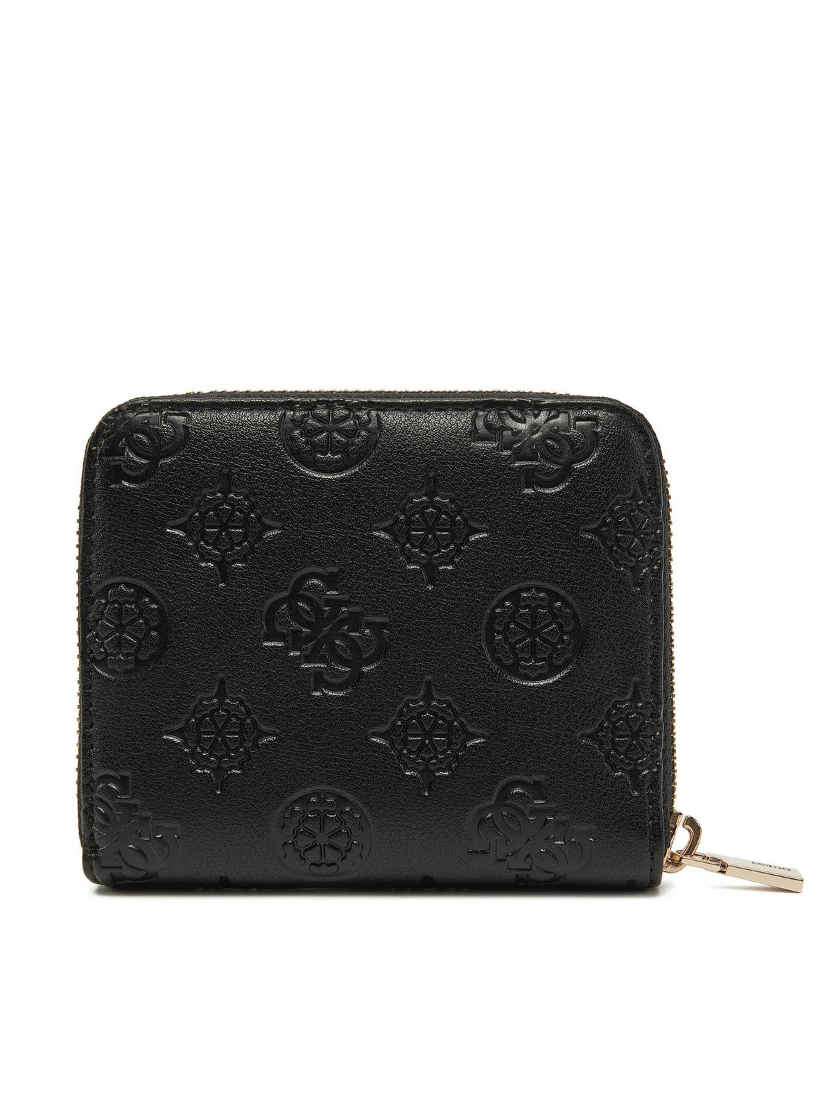 GUESS Portafoglio Donna GERTY SLG SMALL ZIP AROUND SWPD95 29137 BLA Nero gioboutiqueweb