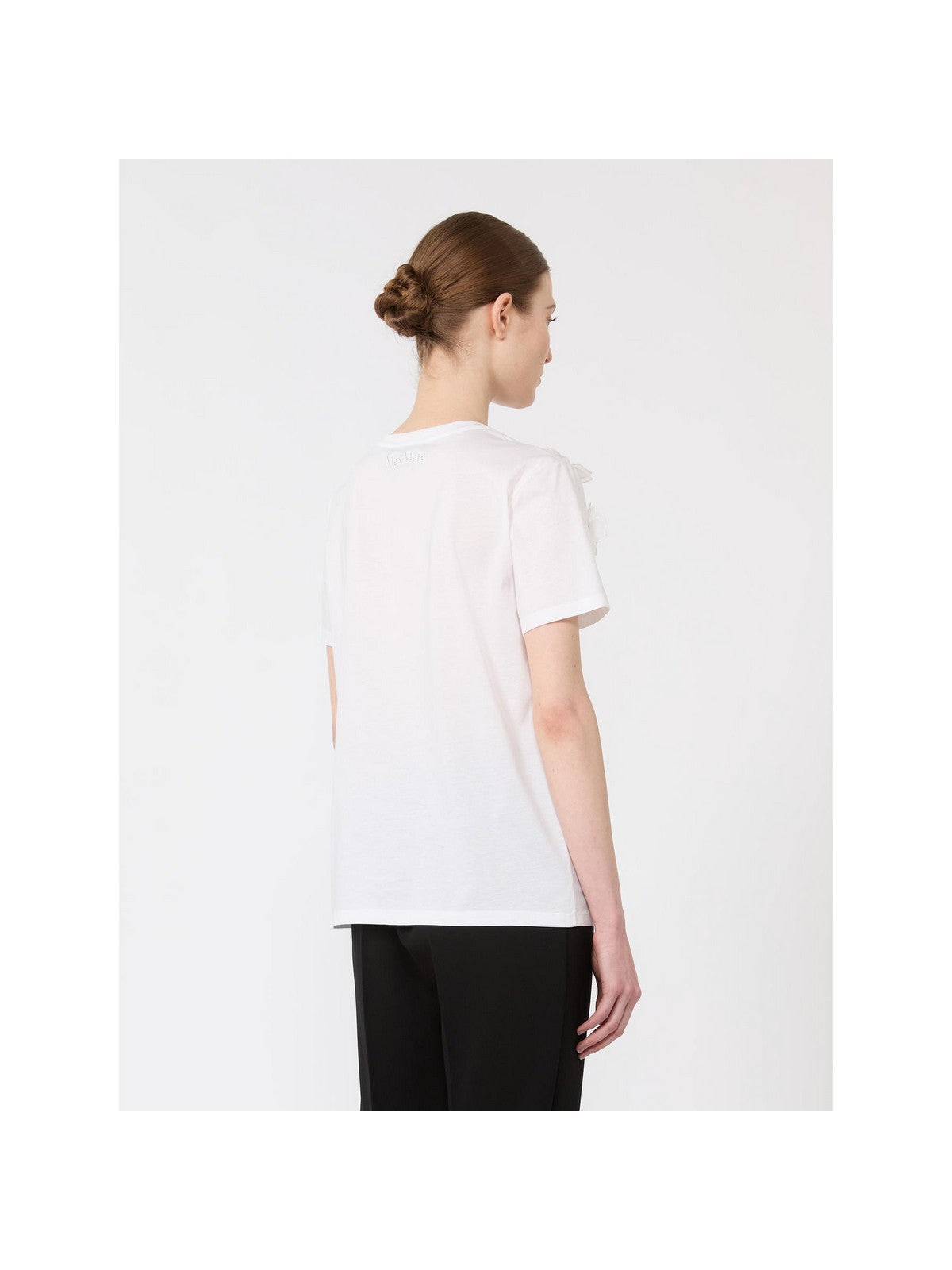 MAX MARA STUDIO T-shirt Donna MSEEDITTI 2616971013600 006 Bianco gioboutiqueweb