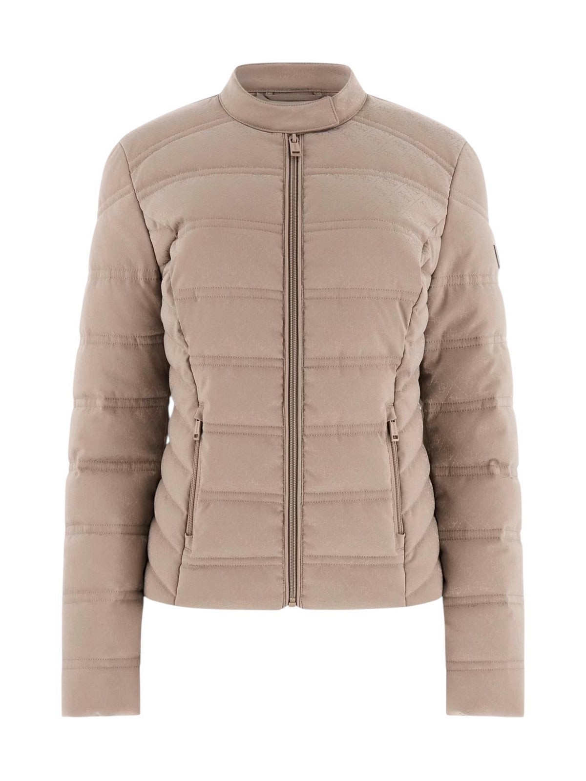 GUESS Giubbino Donna New Vona Logo Jacket W6RL02 WJ492 A10L SUMMER CLAY