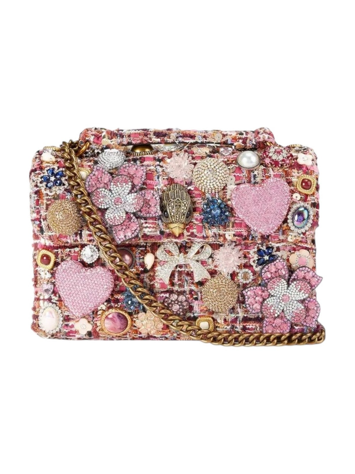 KURT GEIGER Borsa Donna 690-MD KENSINGTON TUTTIFRUTTI 4857257609 PINK COMB PINK COMB