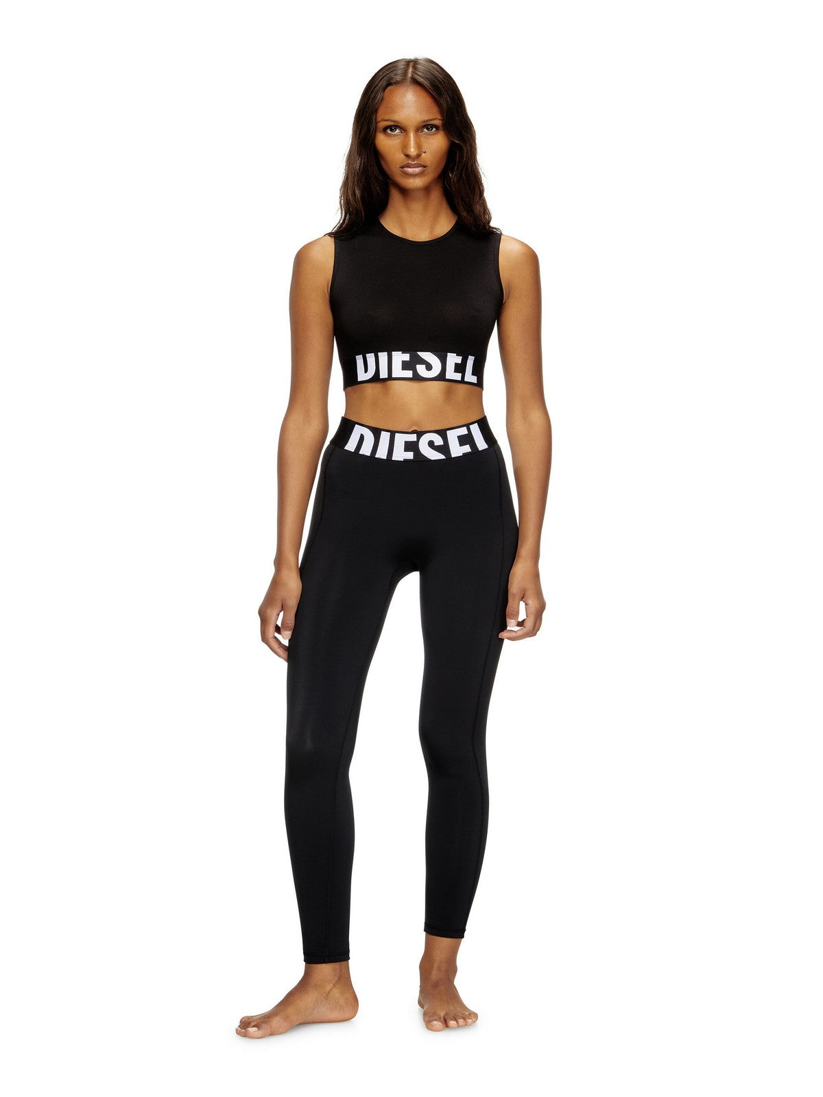DIESEL Top Donna ADA-D-POP Tank A17661 0HMAU 9XX 001 - BLACK