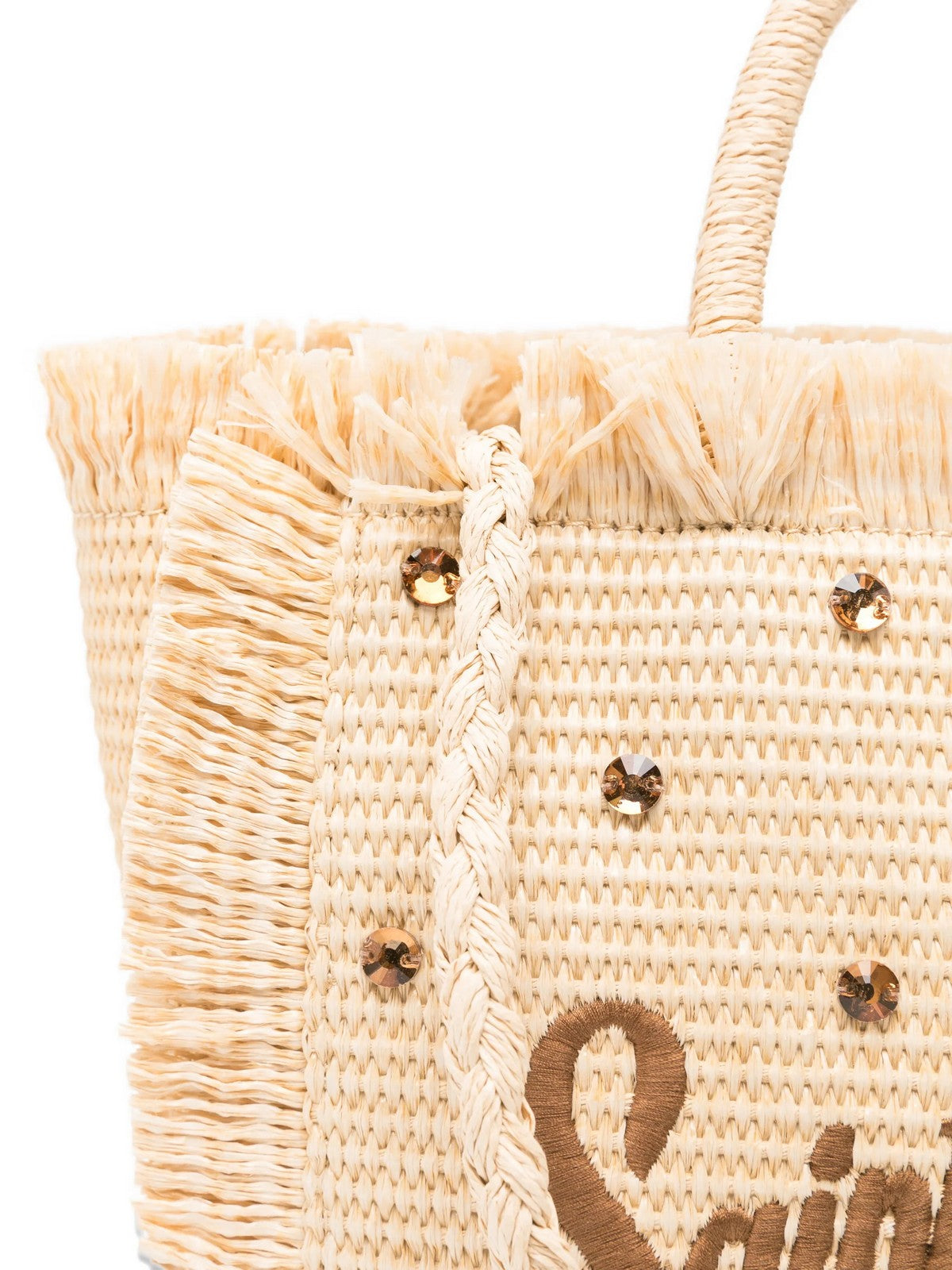 MC2 SAINT BARTH Borsa Donna  COLETTE STRAW N 02747L STRASS 18 EMB