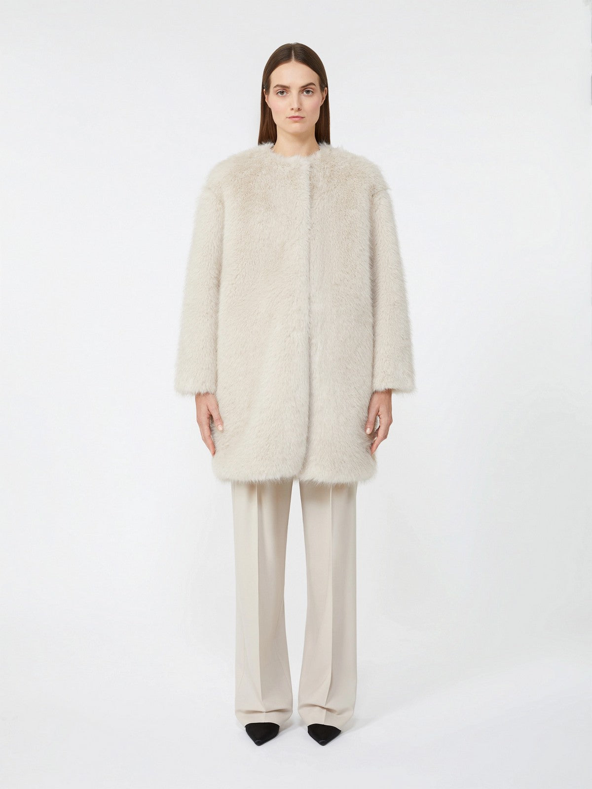 MAX MARA Pelliccia Donna EROS 2526456012600 002 Beige