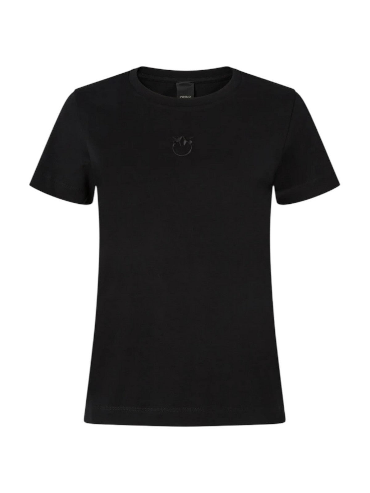 PINKO T-shirt Donna BUSSOLOTTO T-SHIRT 100355-A2RD Z99 NERO LIMOUSINE gioboutiqueweb
