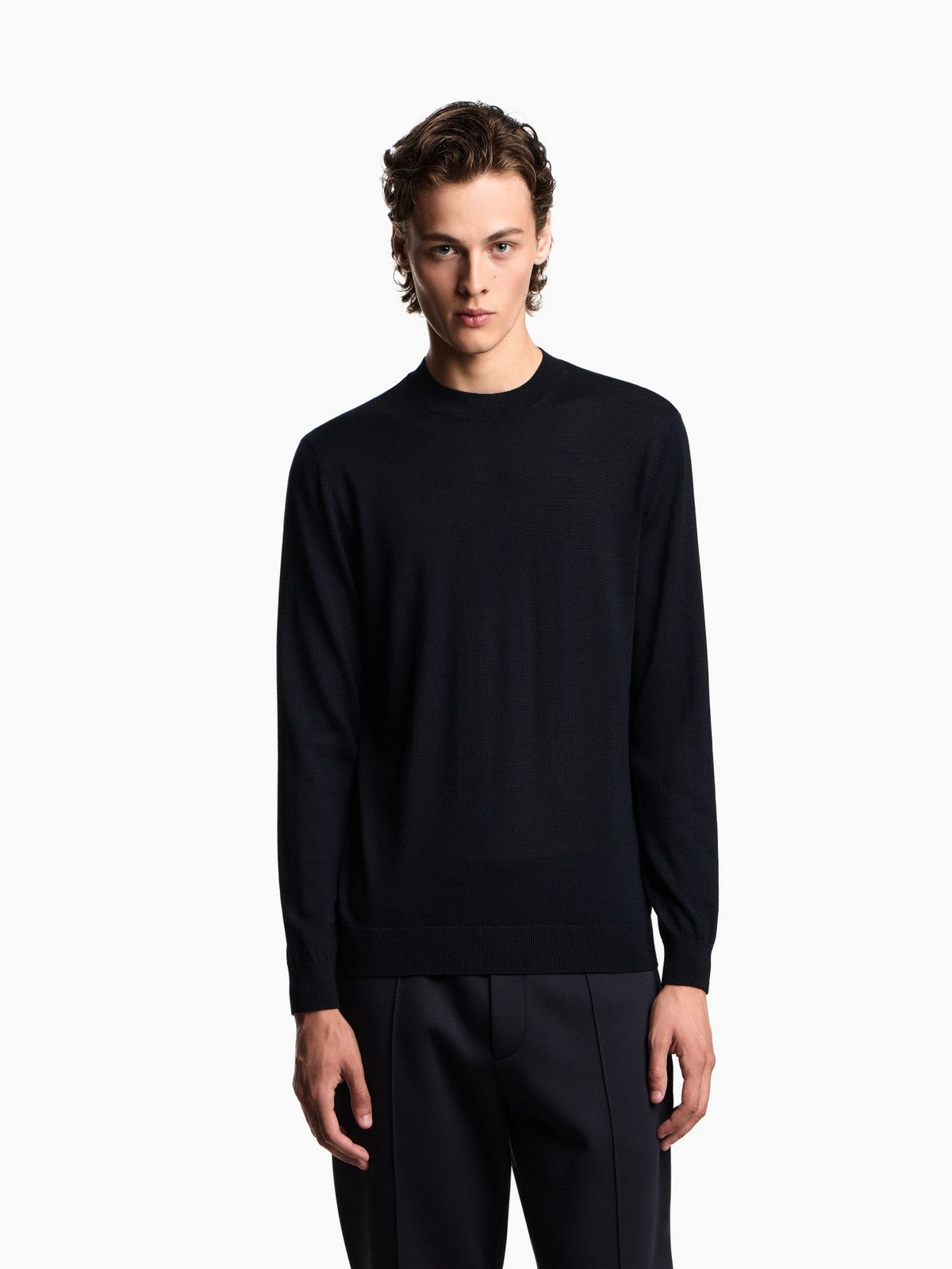 EMPORIO ARMANI Maglione Uomo  EM001957 AF14114 UB118 ICONICO 0920 BLU NAVY EA