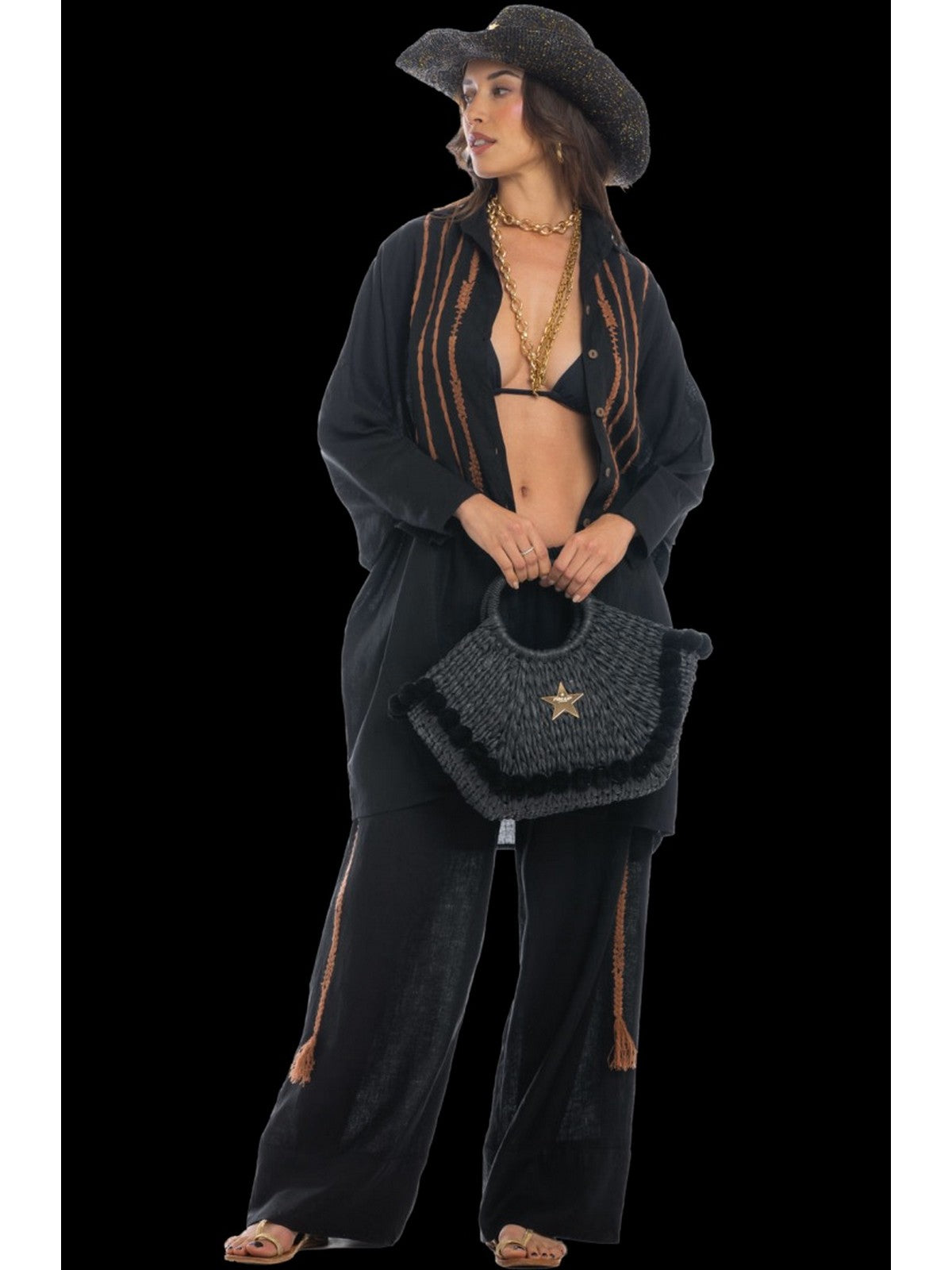 PIN-UP STARS Borsa Donna  PG508XB 034 Nero