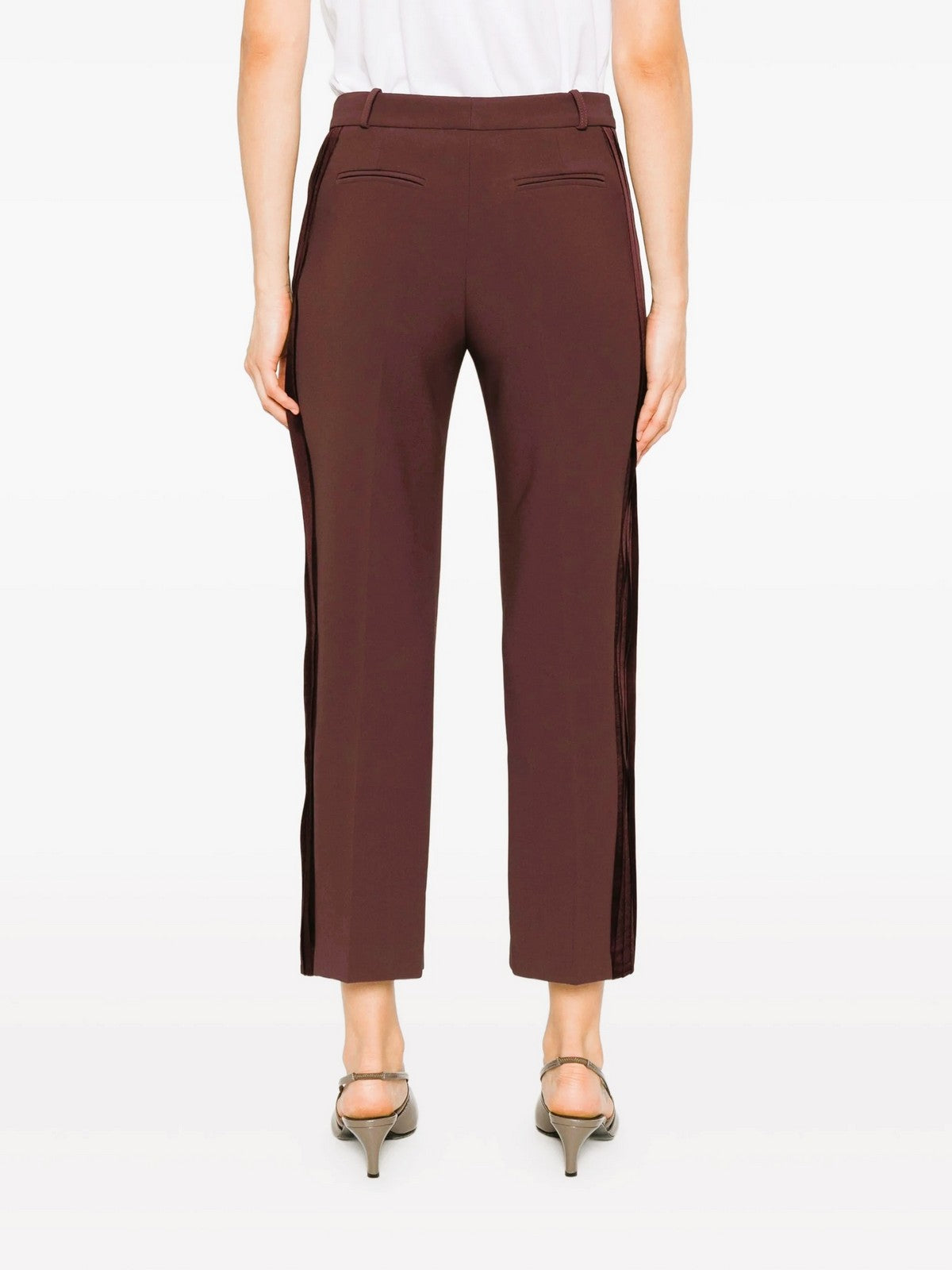 ELISABETTA FRANCHI Pantalone Donna  PA08856E2 EA3 COFFEE gioboutiqueweb