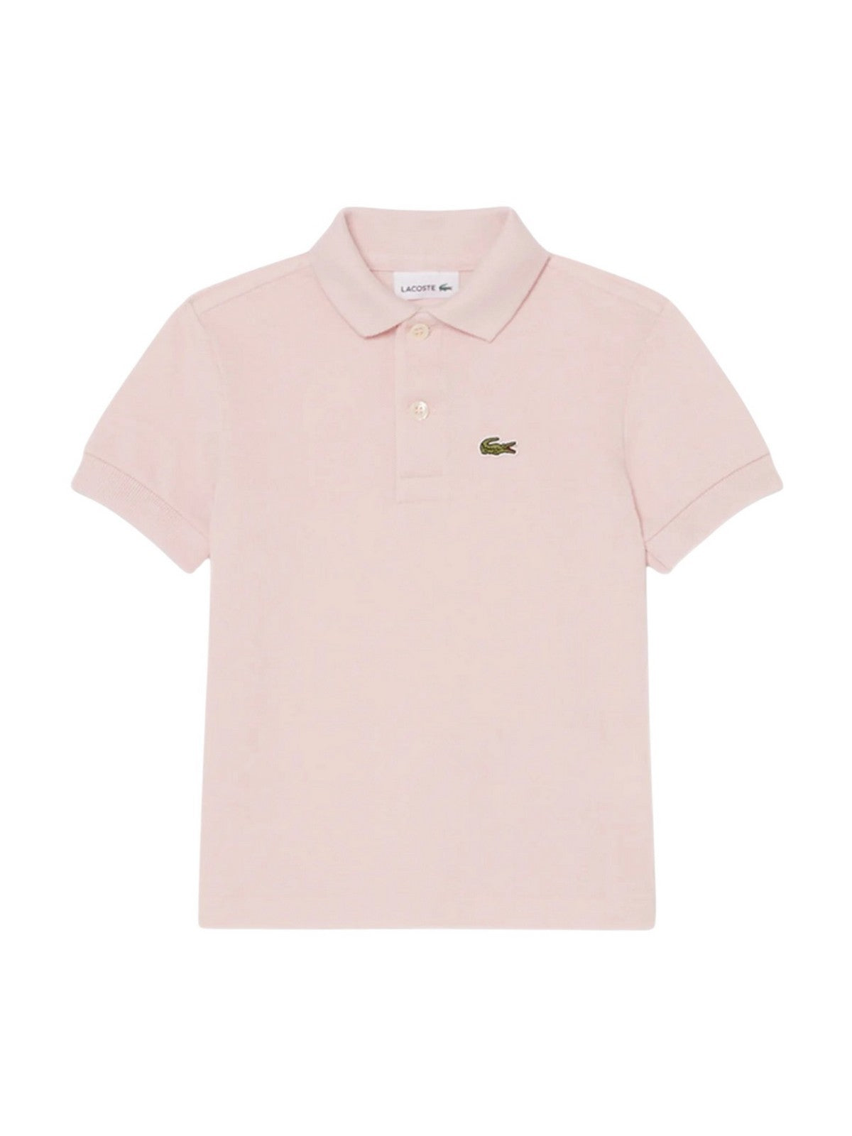 LACOSTE KIDS Polo Unisex bambino LCB NON-ORGANIC PETIT PIQUE PO 947354 AL5 Rosa gioboutiqueweb